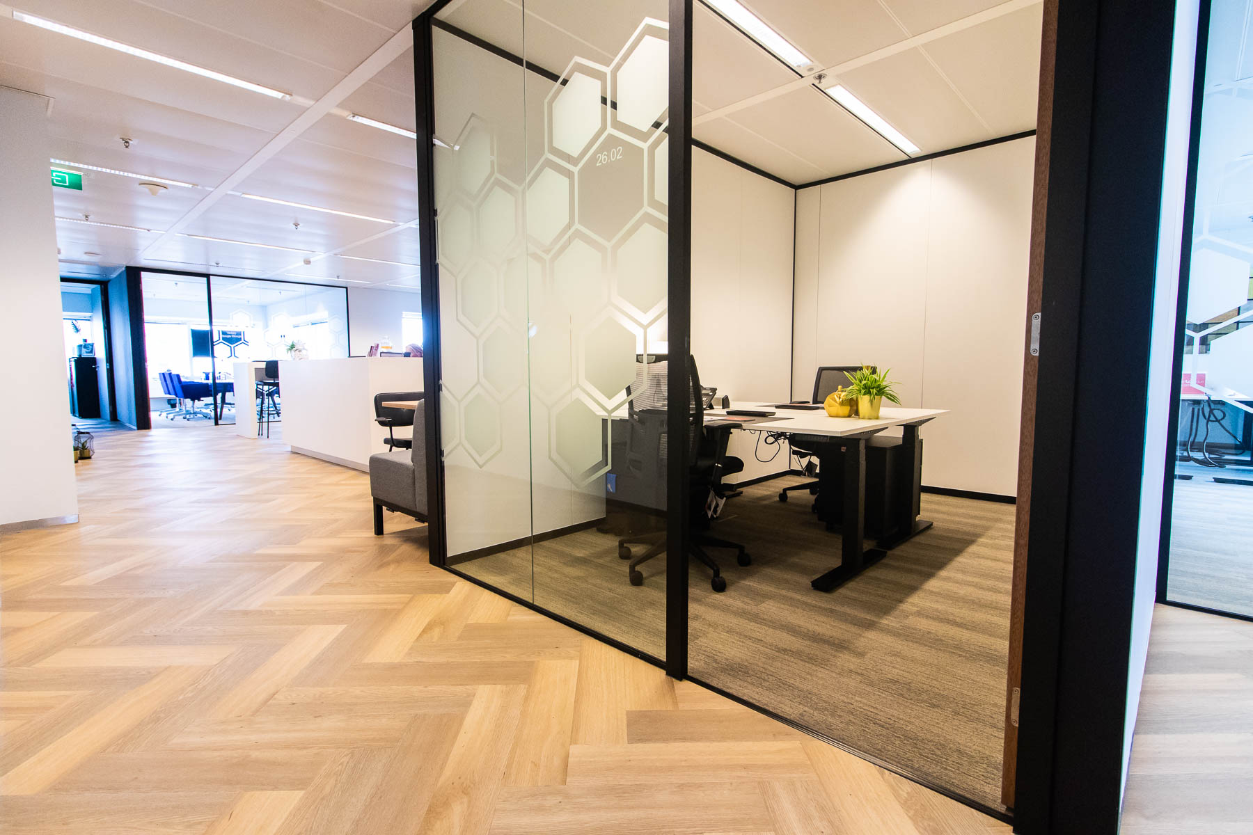 kantoorpand afgesloten kantoorunit modern