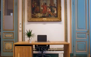 ingerichte klassieke kantoorruimte antwerpen bredestraat