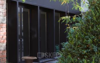 tuin zicht kantoorpand bredestraat antwerpen