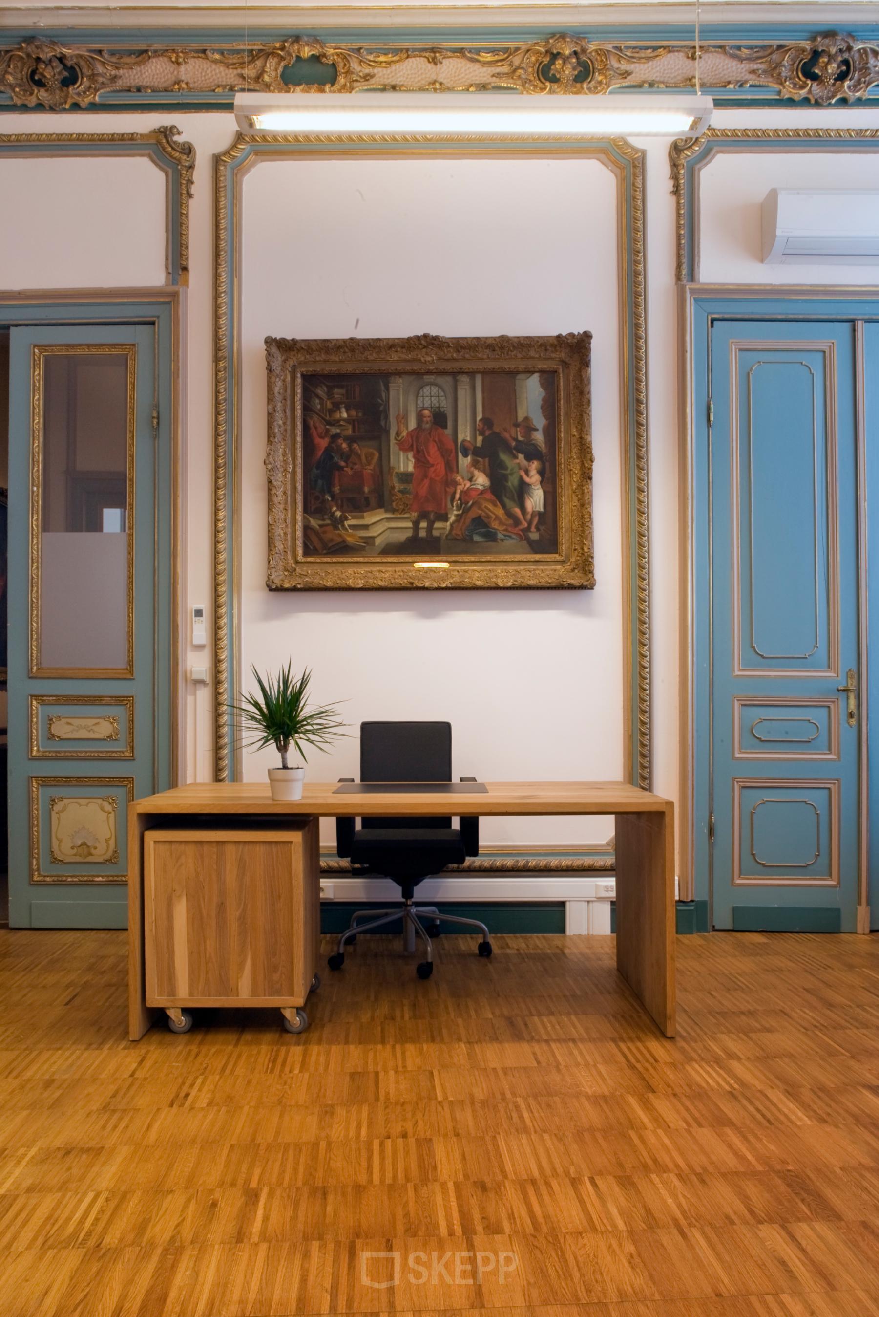 ingerichte klassieke kantoorruimte antwerpen bredestraat