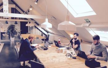 De coworking in dit kantoor