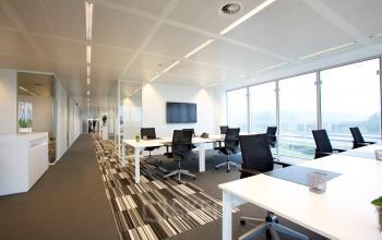 kantoorruimte brussel airport leonardo da vincilaan kantoorunit meubilair stoel bureau