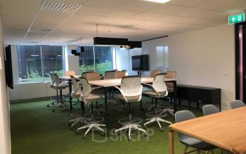 ingericht kantoor te huur brussel airport flexruimt
