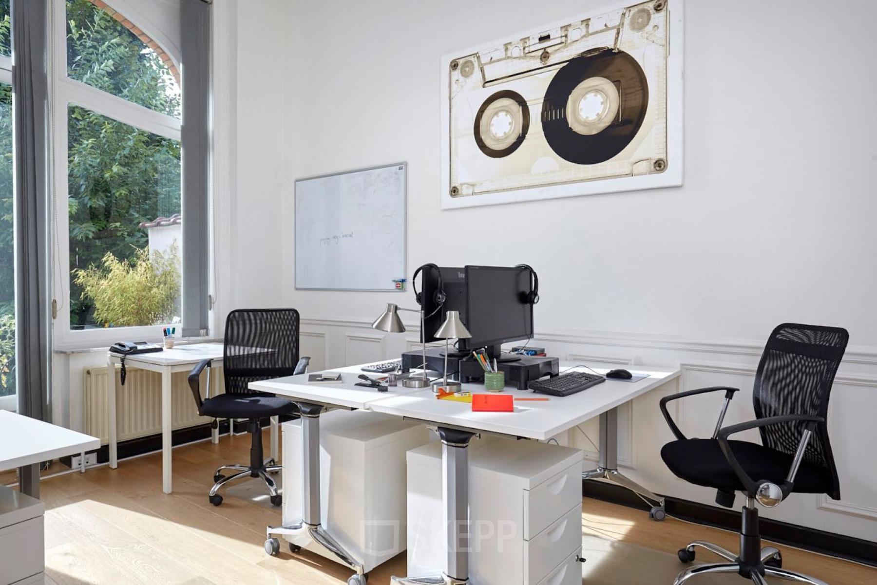 kantoor met veel lichtval