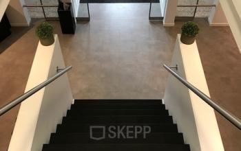 ingericht kantoor mechelen centrale trap