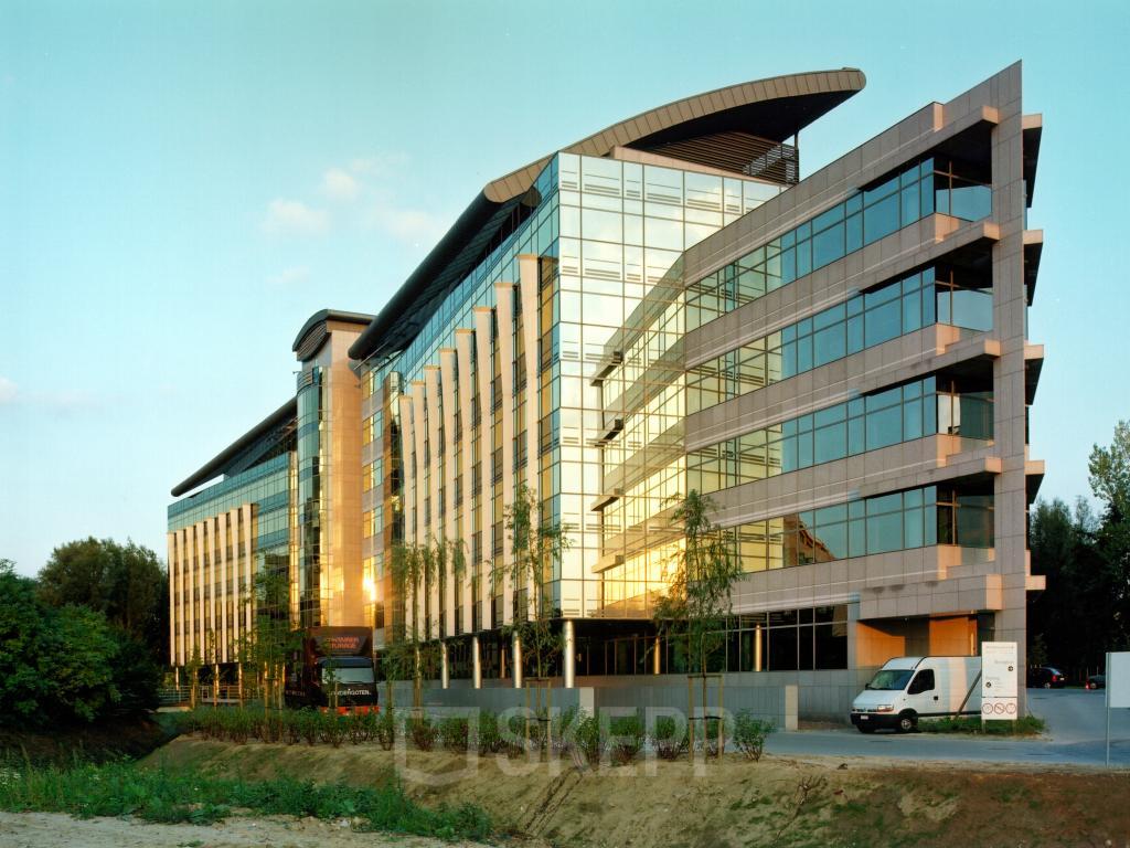 Dit kantoorpand in Brussel is een echte eye-catcher! 