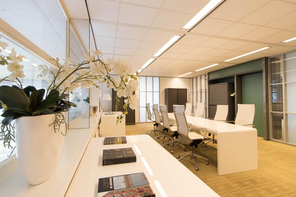 vergaderruimte met gave inrichting