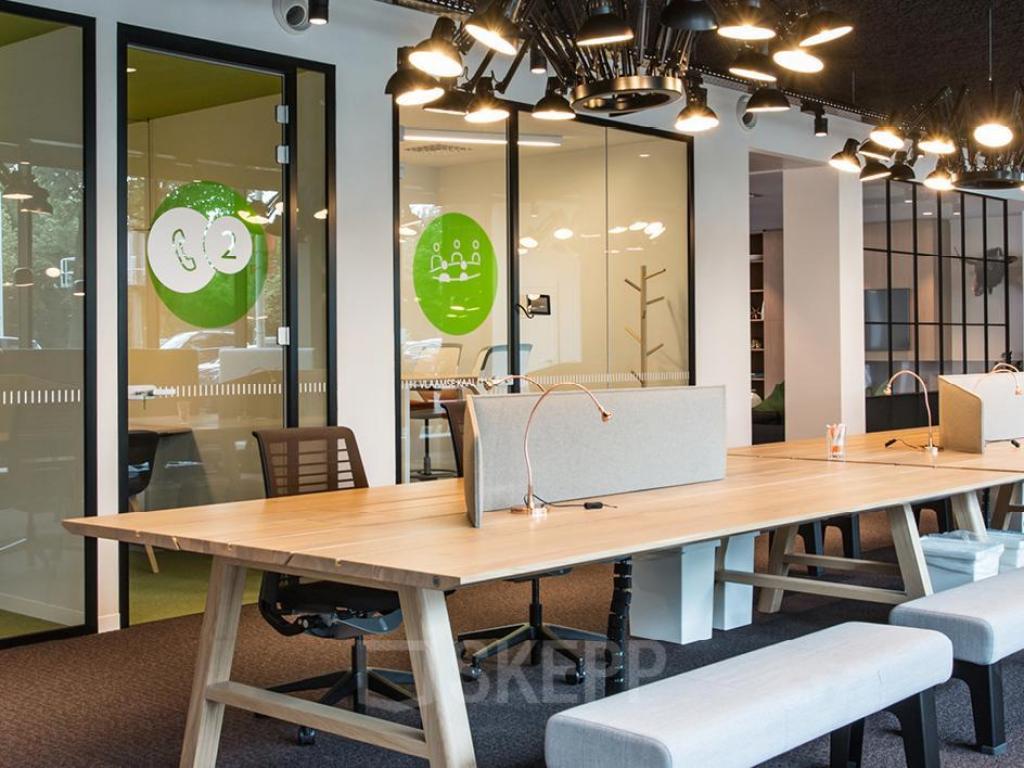 Foto van een coworking space