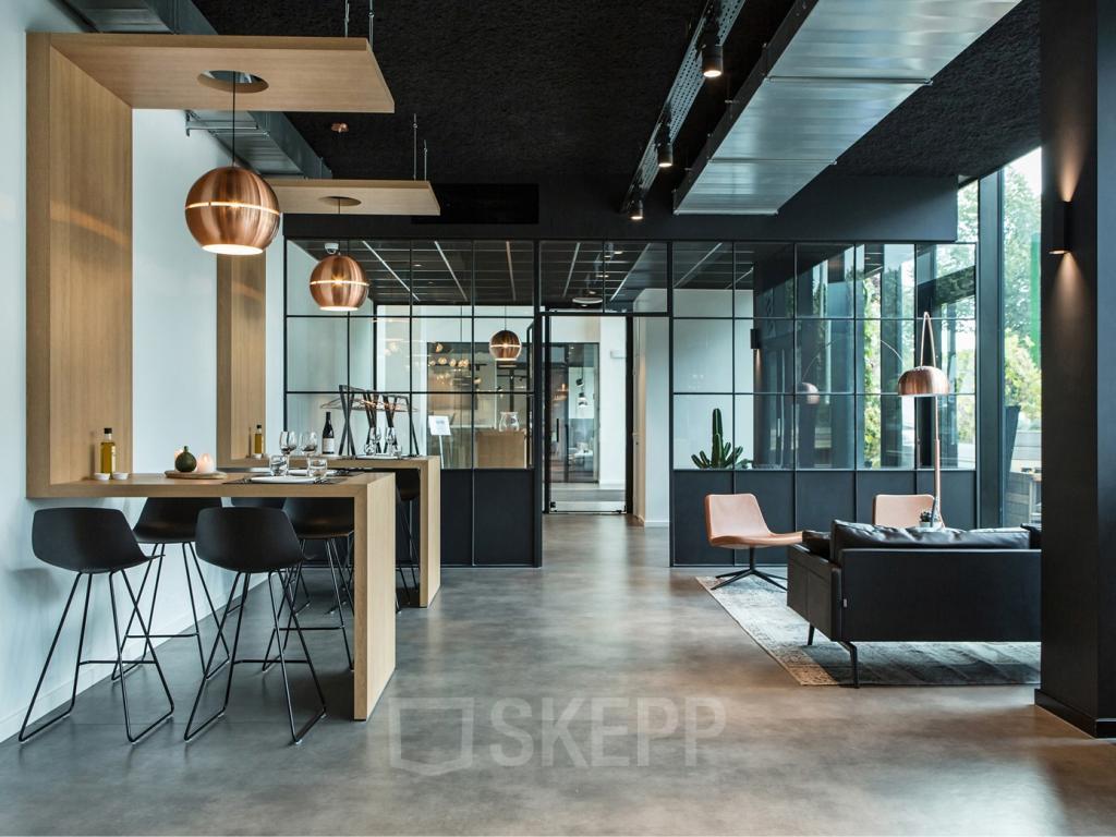 Foto van een loungeruimte